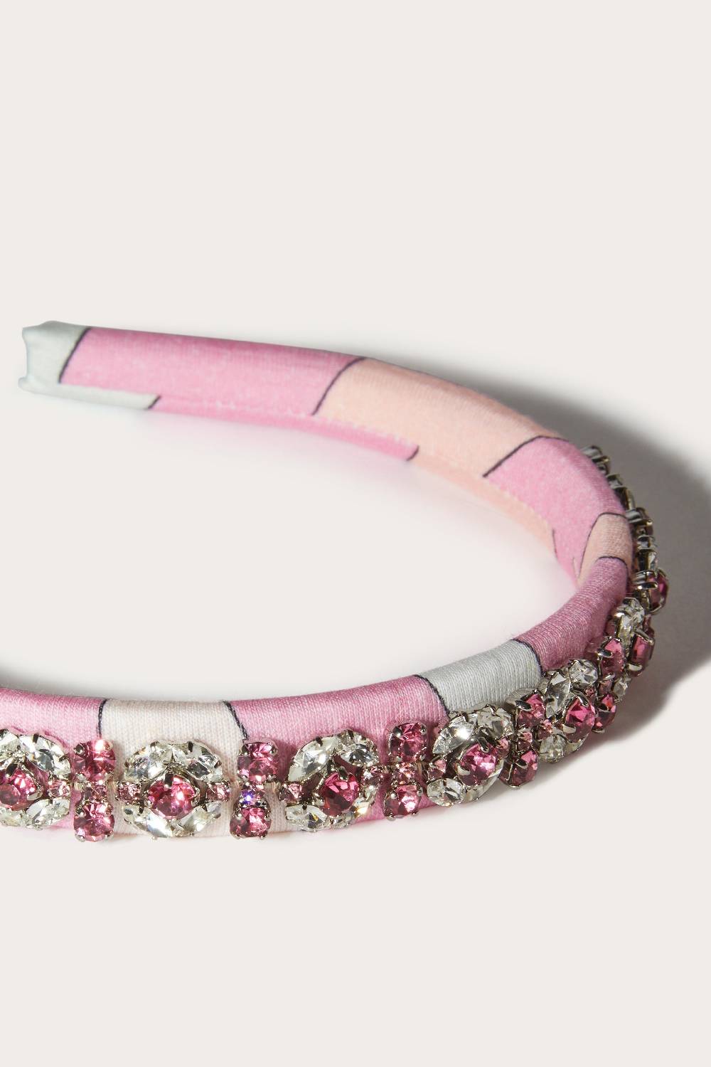 Pucci Iride-Print Crystal Headband Ultimo giorno