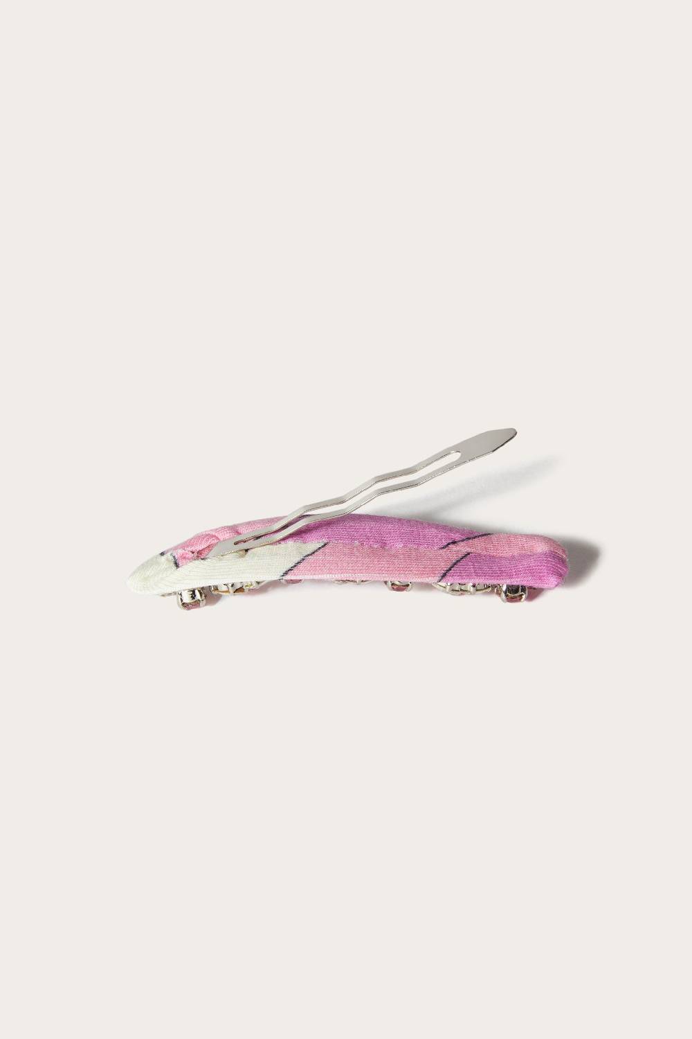 Pucci Iride-Print Crystal Hair Clip Promozione temporanea