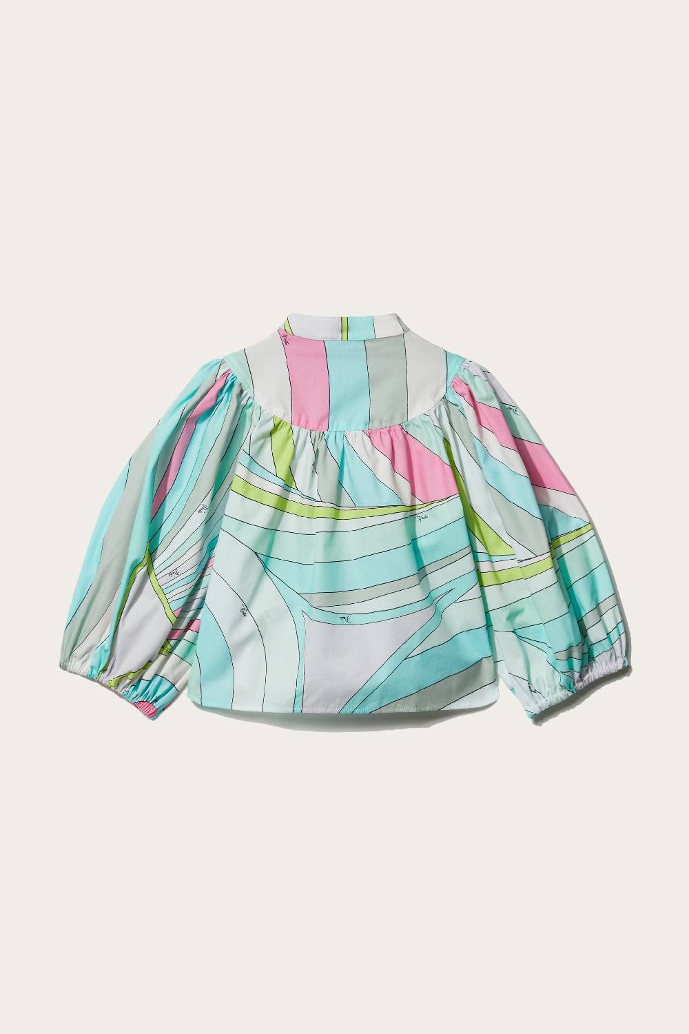 Pucci Iride-Print Cotton Top Offerta speciale della fabbrica