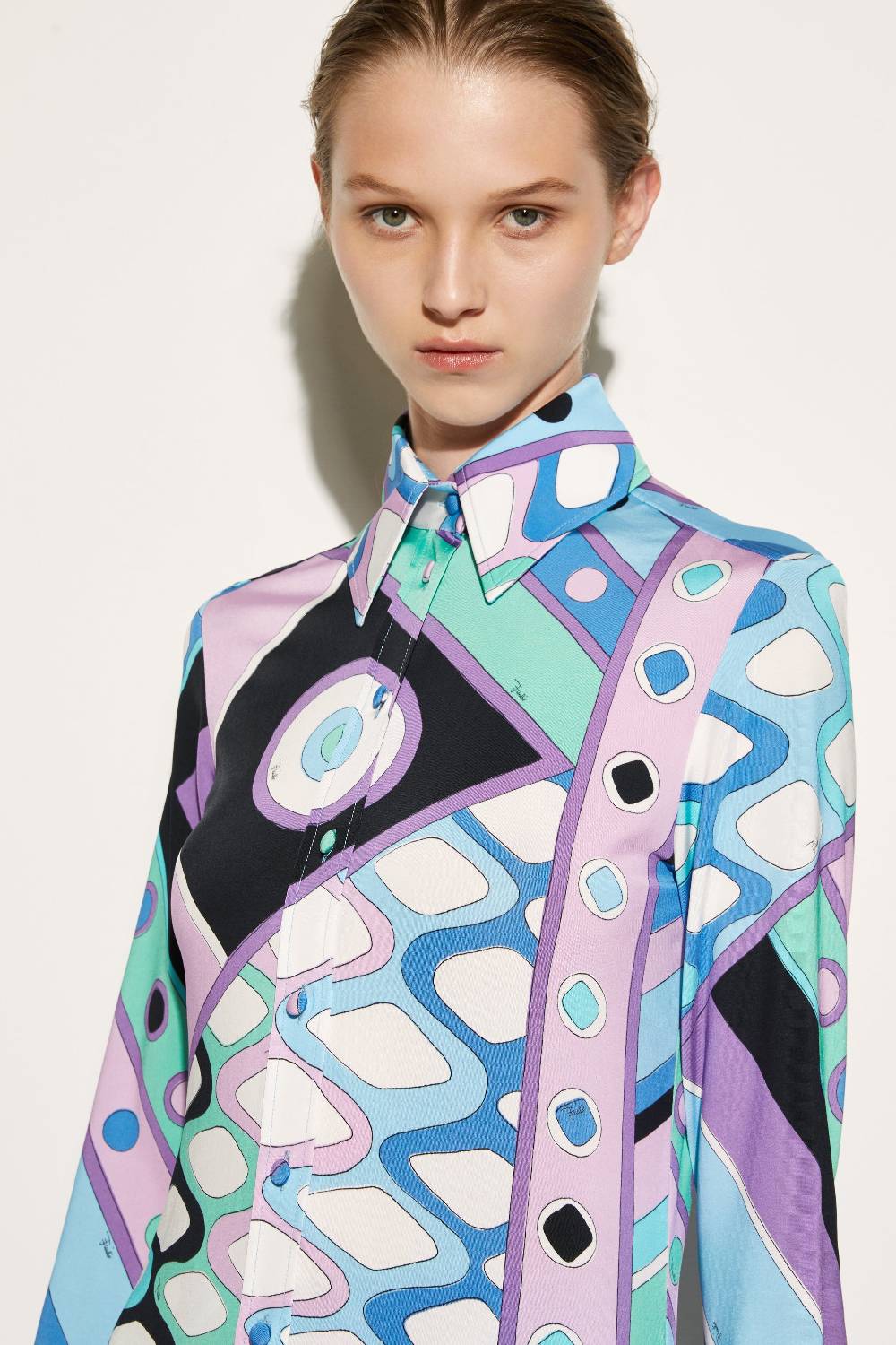 Pucci Camicia con stampa Vivara Super sconto