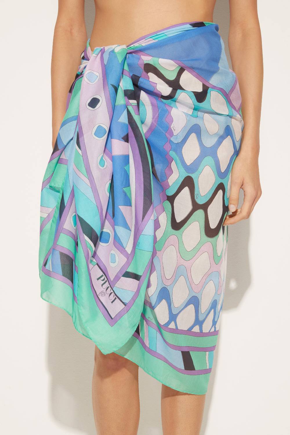Pucci Sarong con stampa Vivara Offerte