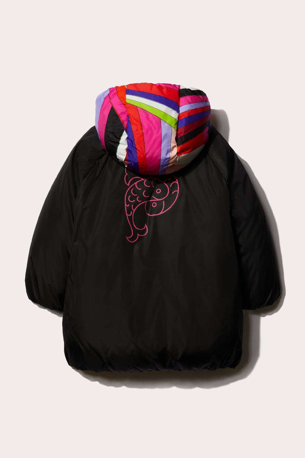Pucci Logo-Print Puffer Jacket Vendita Economica
