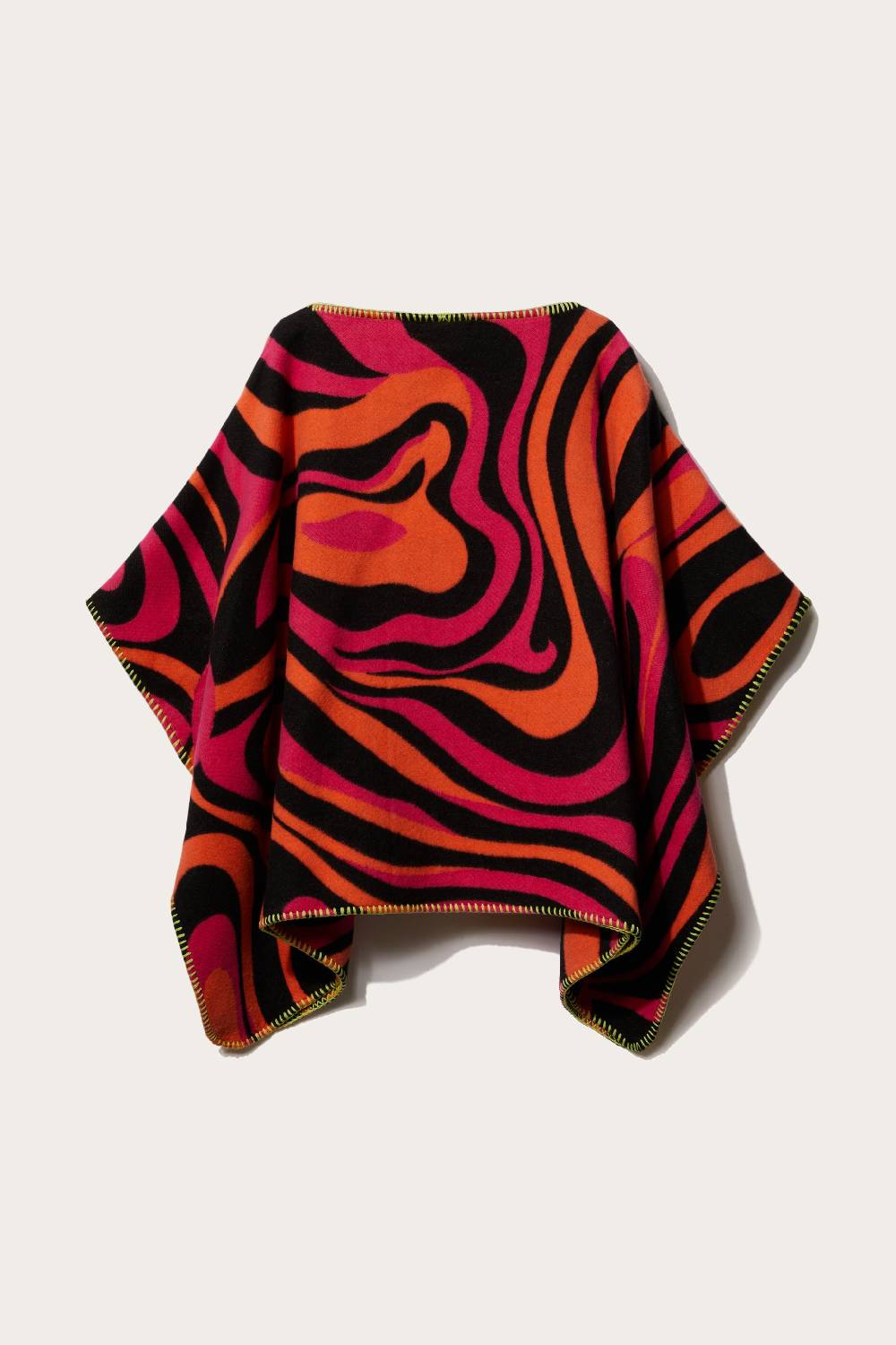 Pucci Marmo-Jacquard Velour Cape Negozio