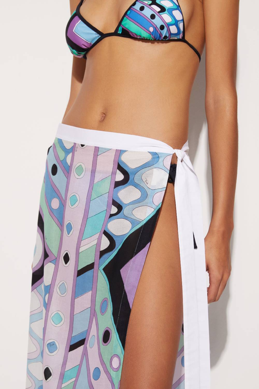 Pucci Gonna lunga con stampa Vivara Prezzo di fabbrica