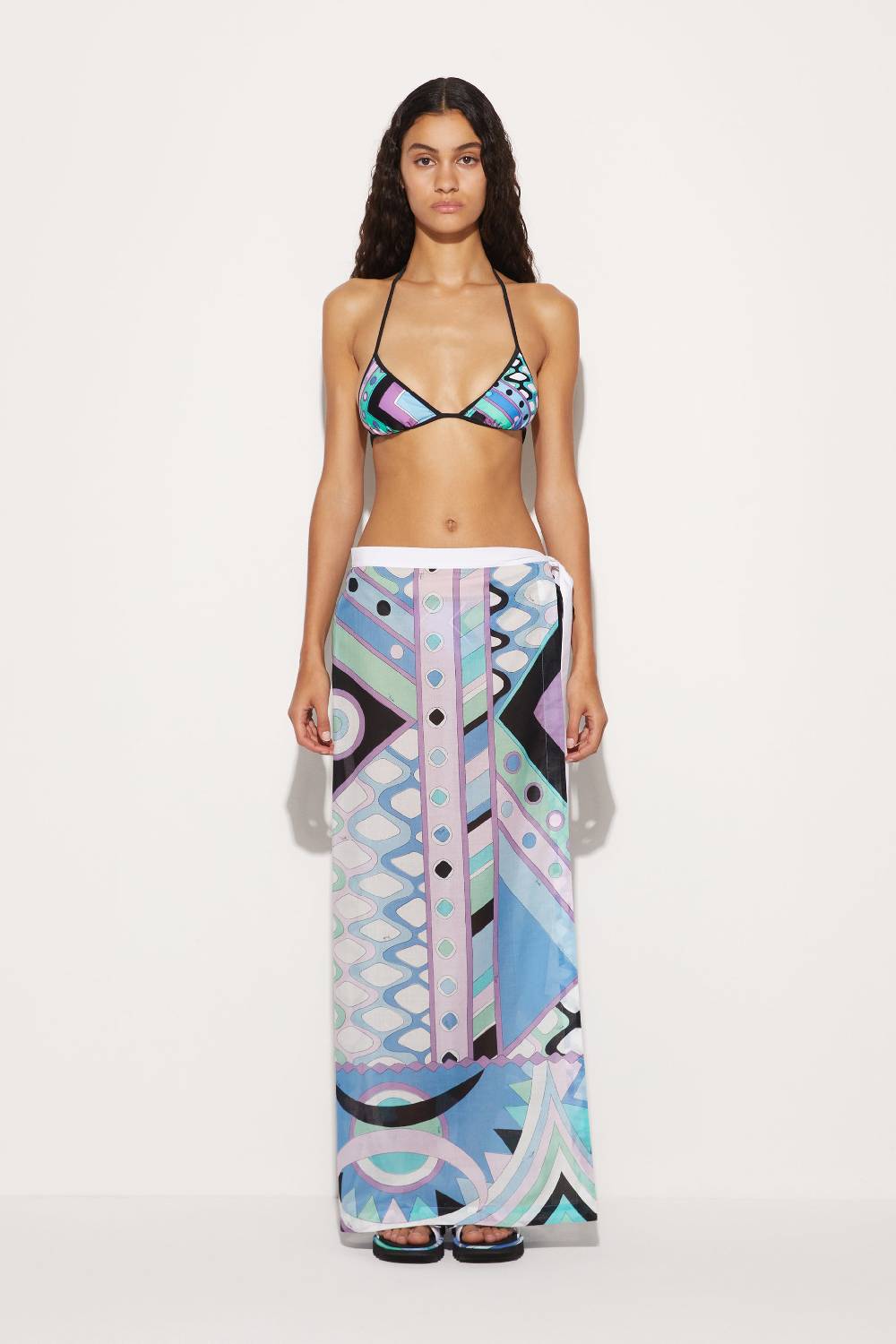 Pucci Top bikini con stampa Vivara Fornitura limitata