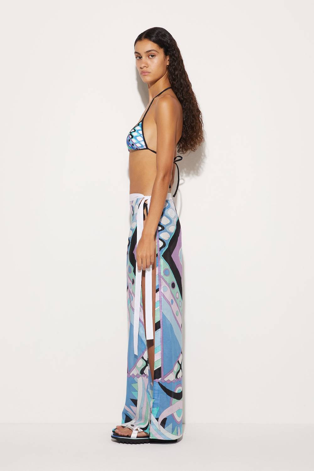 Pucci Top bikini con stampa Vivara Fornitura limitata
