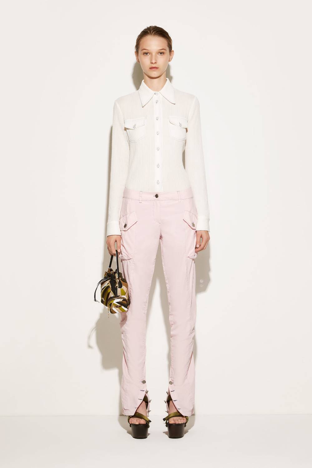Pucci Camicia in crepon di cotone Latest fashion