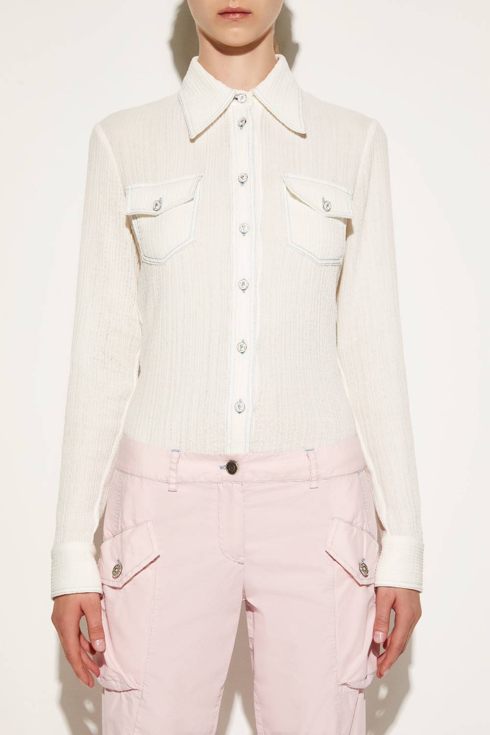 Pucci Camicia in crepon di cotone Latest fashion