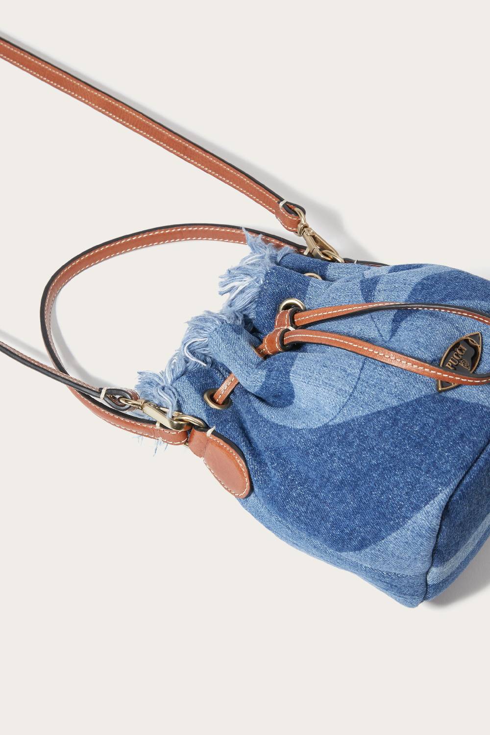 Pucci Borsa a secchiello Yummy in denim Offerta temporanea