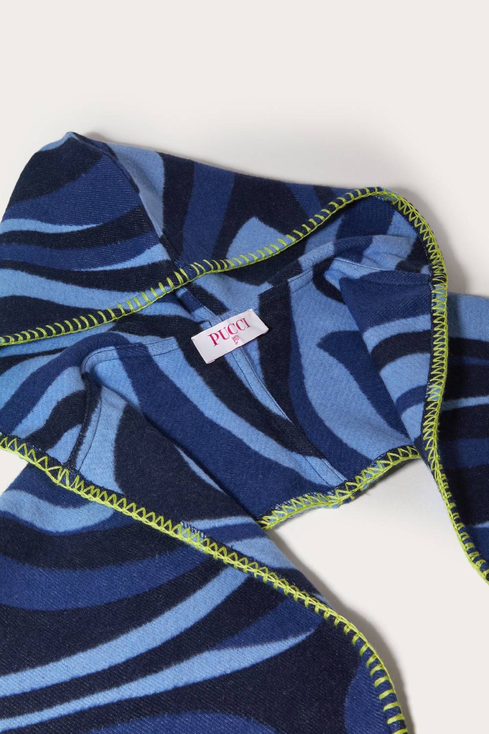 Pucci Marmo-Print Hooded Scarf Lightning offer