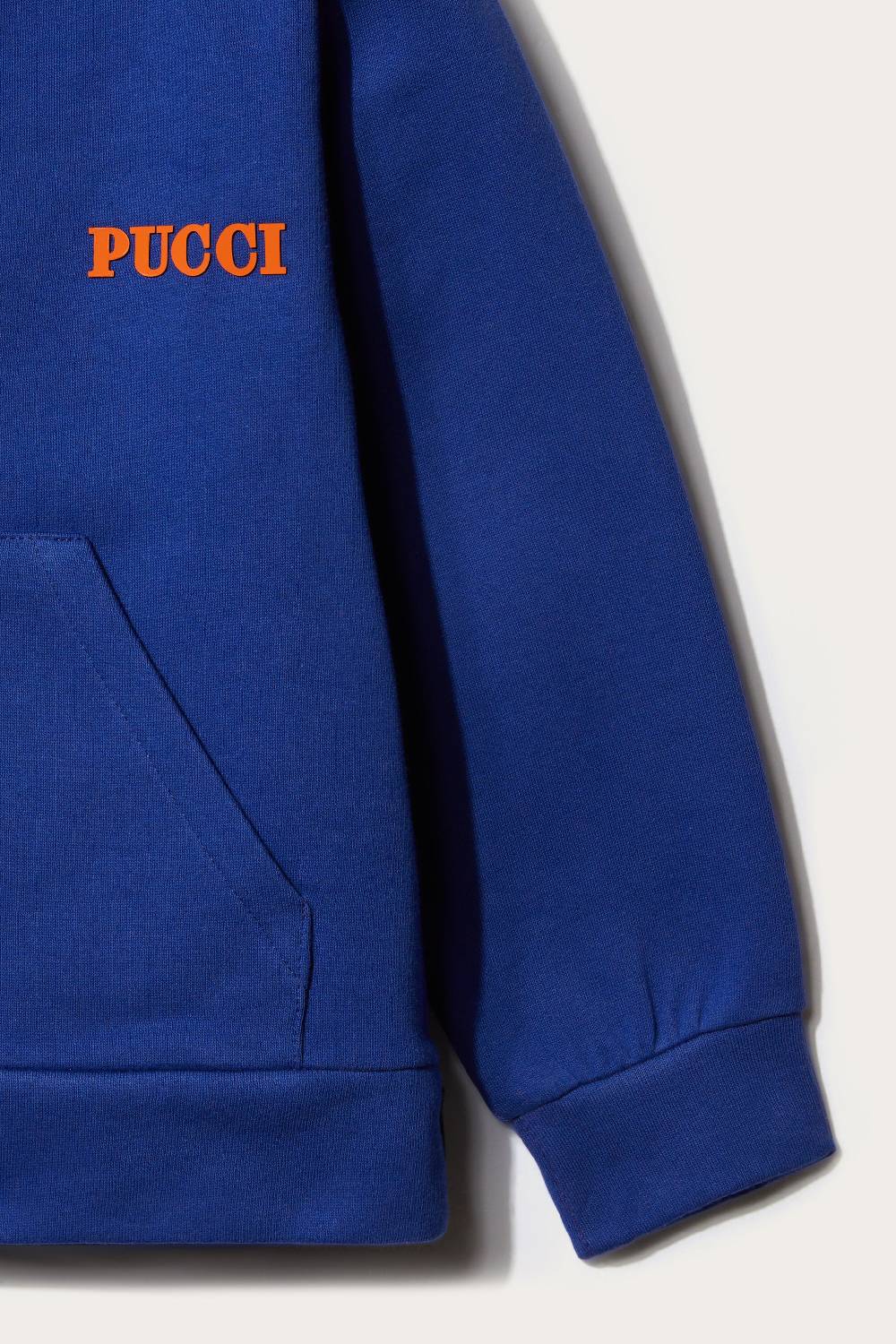 Pucci Logo-Print Cotton Hoodie Comprane uno, ottenene uno gratis