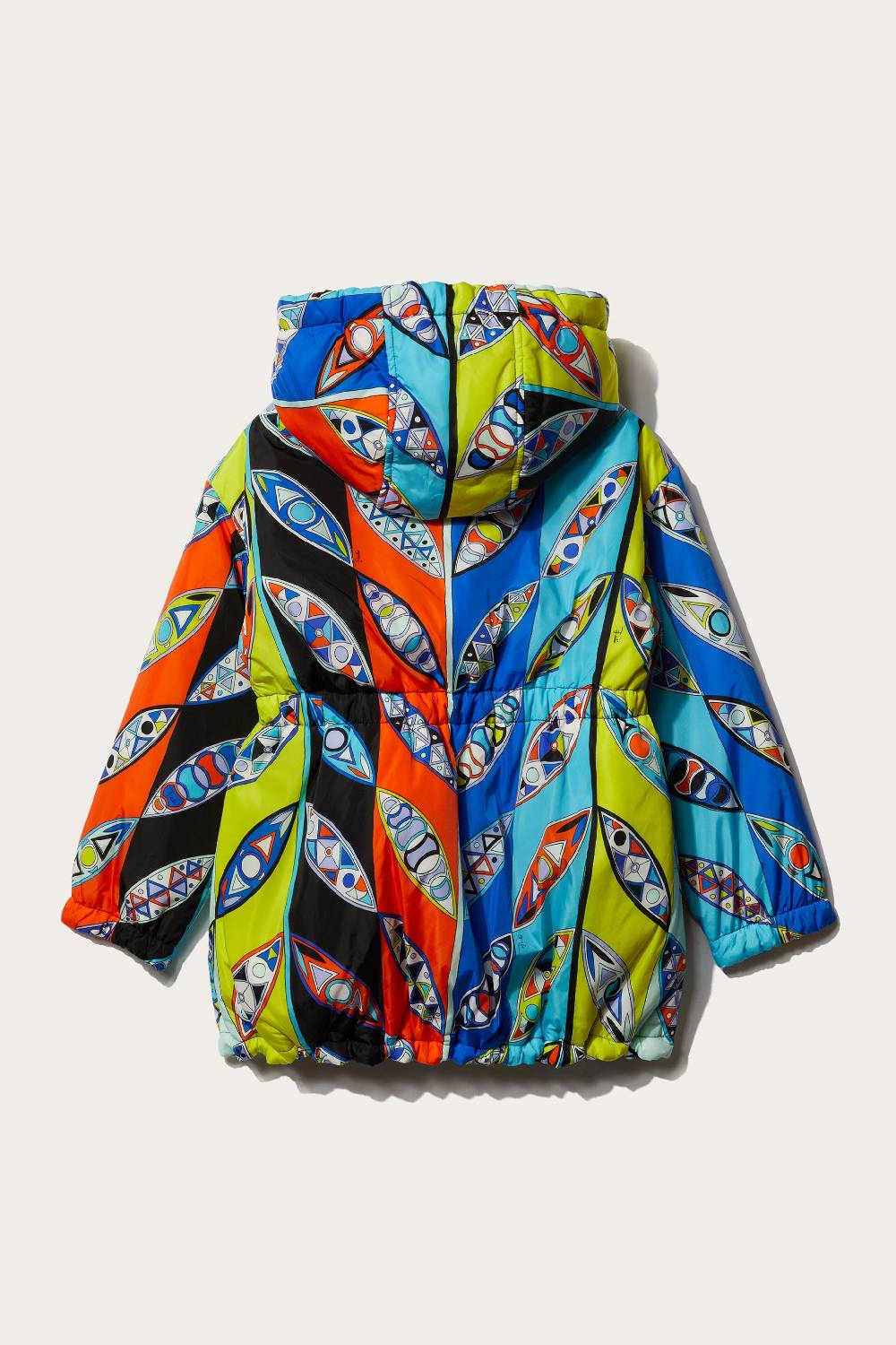 Pucci Girandole-Print Hooded Jacket Offerte speciali