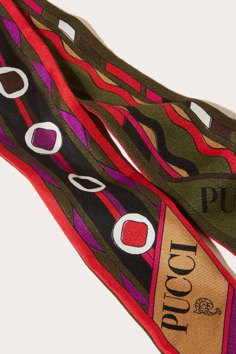 Pucci Foulard in seta con stampe Vivara e Bersaglio Offerta settimanale