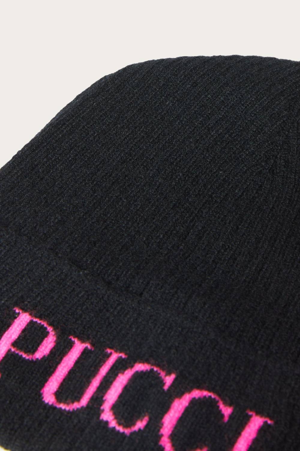 Pucci Logo-Intarsia Beanie Hat Fino al 60% di sconto