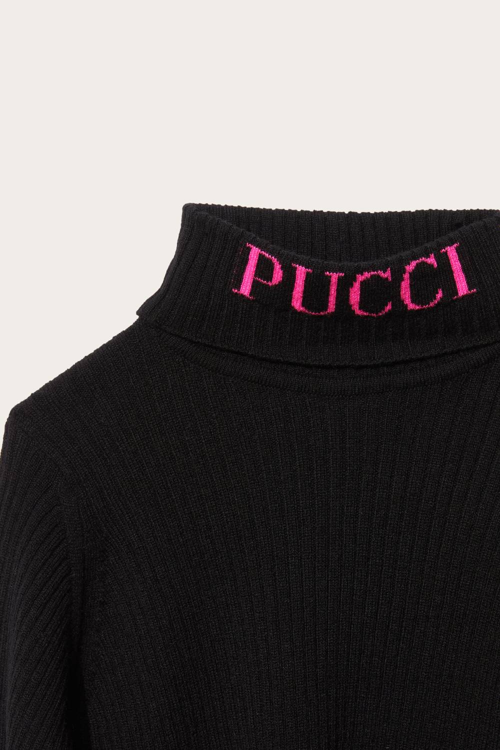 Pucci Logo-Intarsia Sweater Offerta speciale della fabbrica