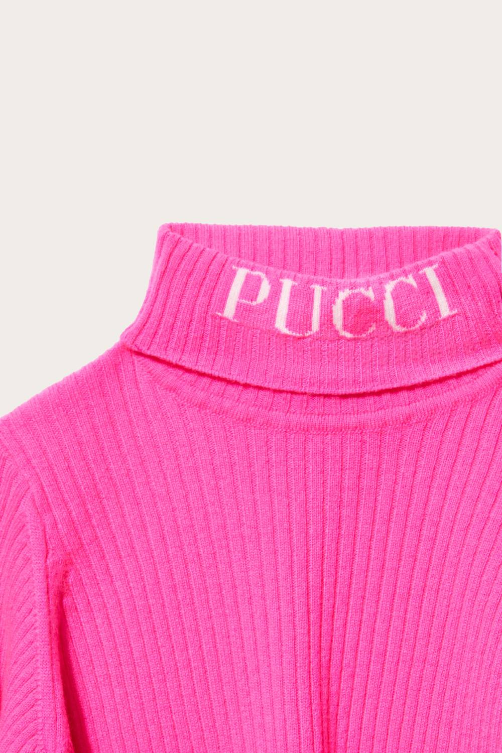 Pucci Logo-Intarsia Sweater Sostegno trimestrale
