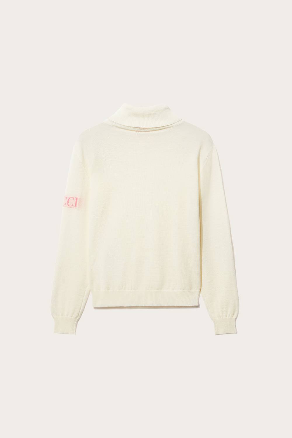 Pucci Logo-Appliqué Wool Sweater Discount Store per i nuovi prodotti