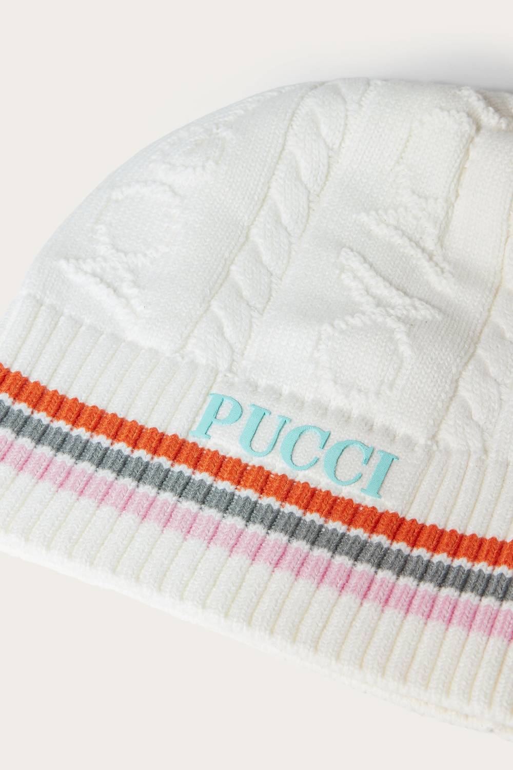 Pucci Logo-Appliqué Beanie Hat Sconti questo mese