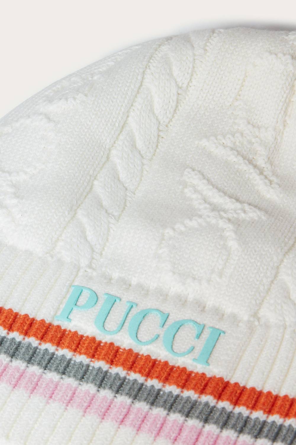 Pucci Logo-Appliqué Beanie Hat Sconti questo mese