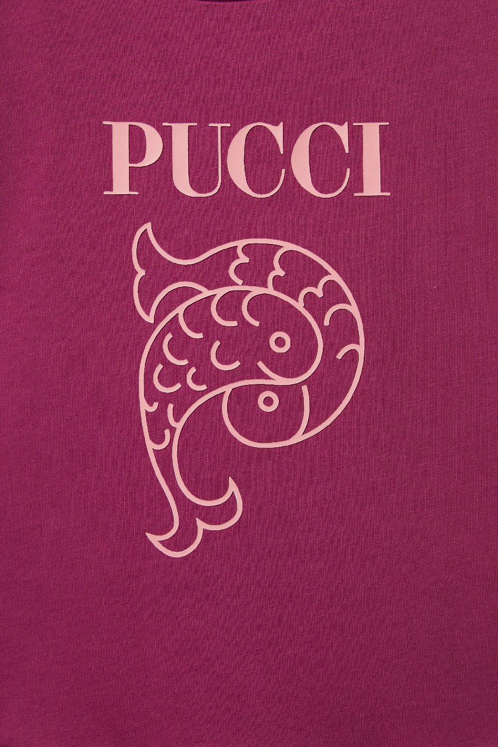 Pucci Logo-Print Cotton Dress Italia