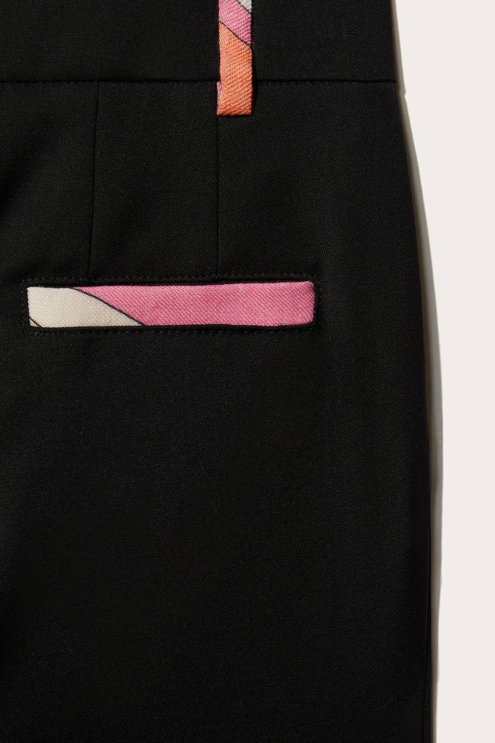Pucci Marmo-Print Wool Trousers Soddisfazione Garantita