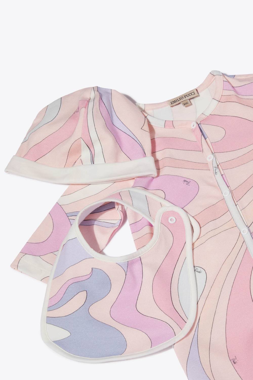 Pucci Marmo-Print Babygrow Set Acquista Ora