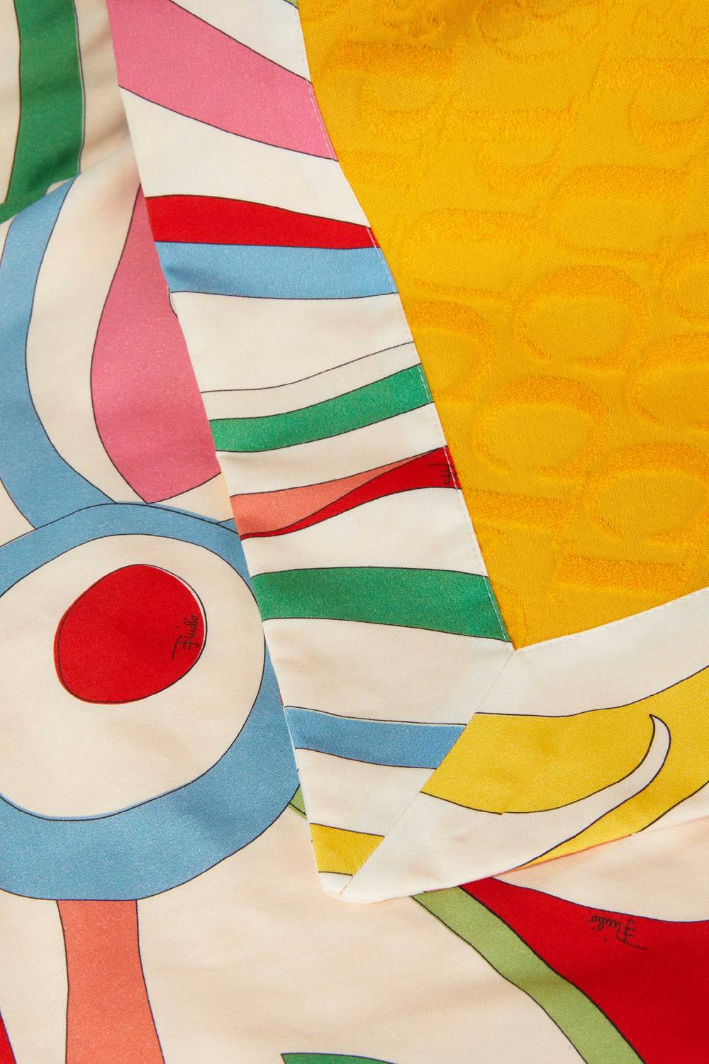 Pucci Marmo-Print Logo-Jacquard Towel Convenienza