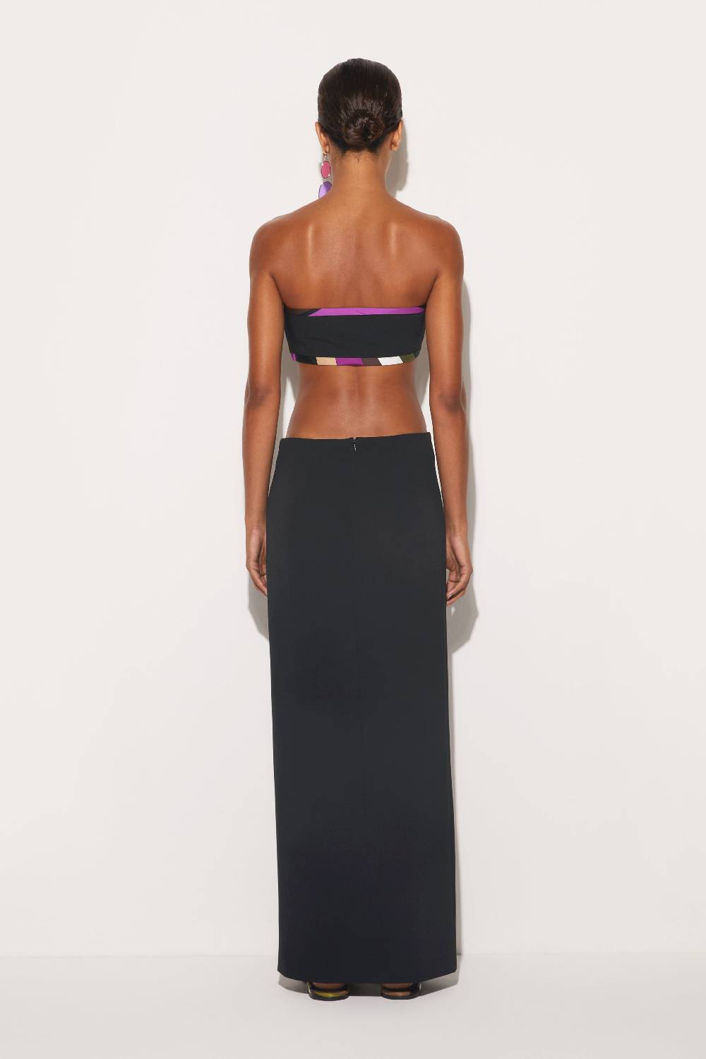 Pucci Top a fascia con finiture Iride Offerta
