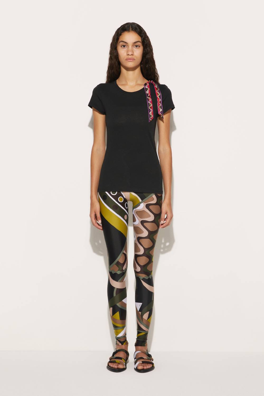 Pucci T-shirt con inserto Iride Vendite Flash