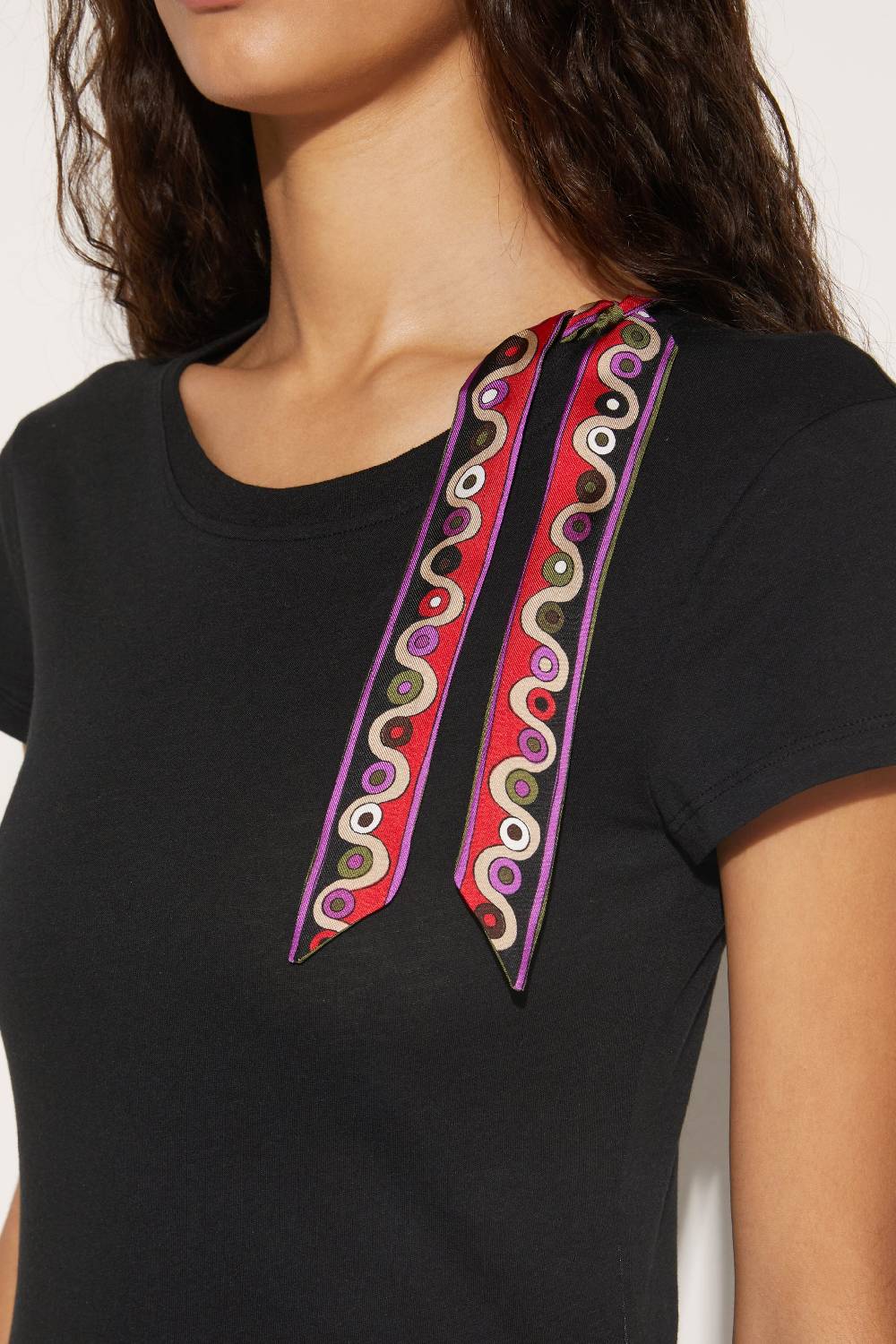 Pucci T-shirt con inserto Iride Vendite Flash
