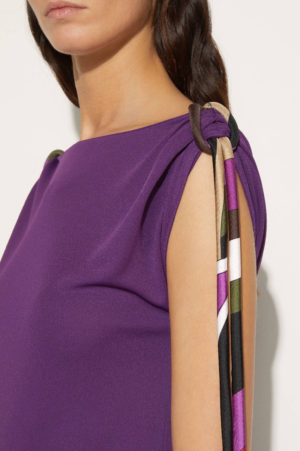 Pucci Abito lungo con inserti Iride Spedizione gratuita