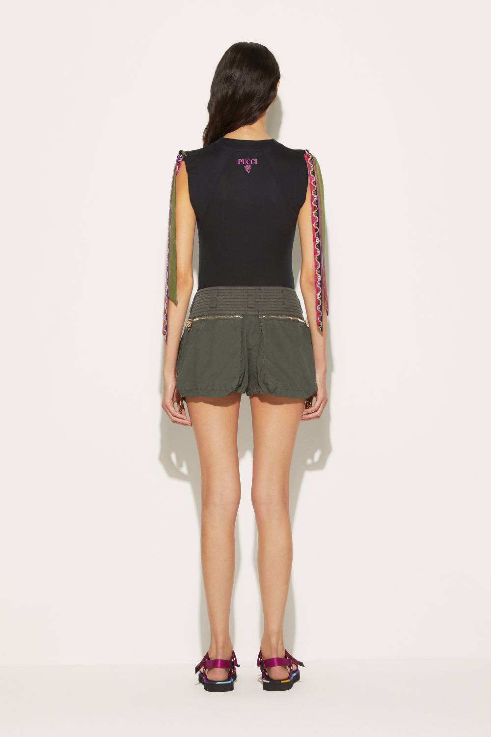 Pucci Top con inserti Iride Negozio online di fabbrica