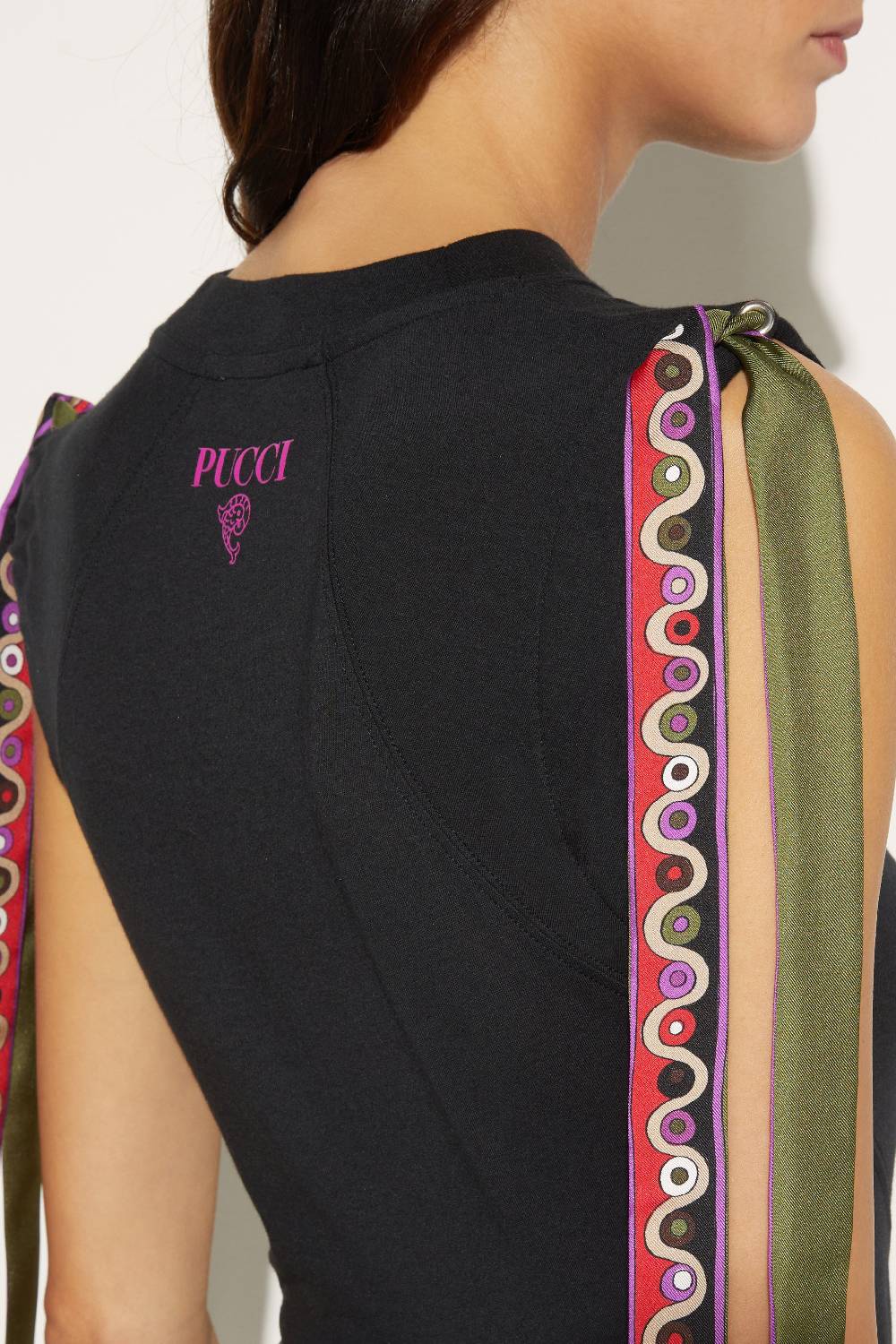 Pucci Top con inserti Iride Negozio online di fabbrica