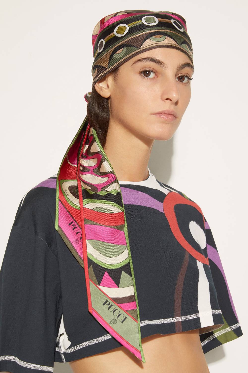 Pucci Foulard in seta con stampa Vivara Prezzo di fabbrica