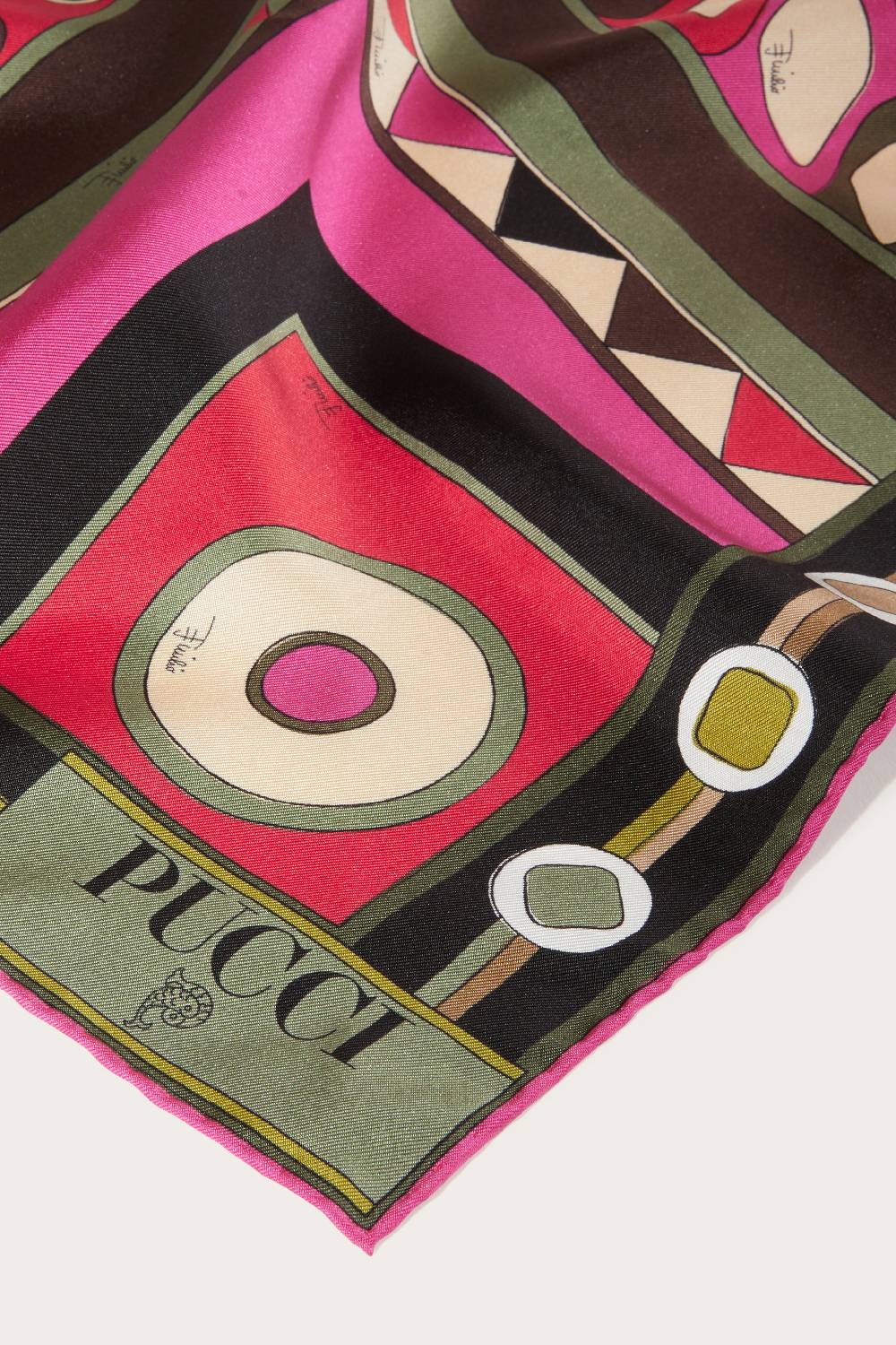 Pucci Foulard in seta con stampa Vivara Prezzo di fabbrica