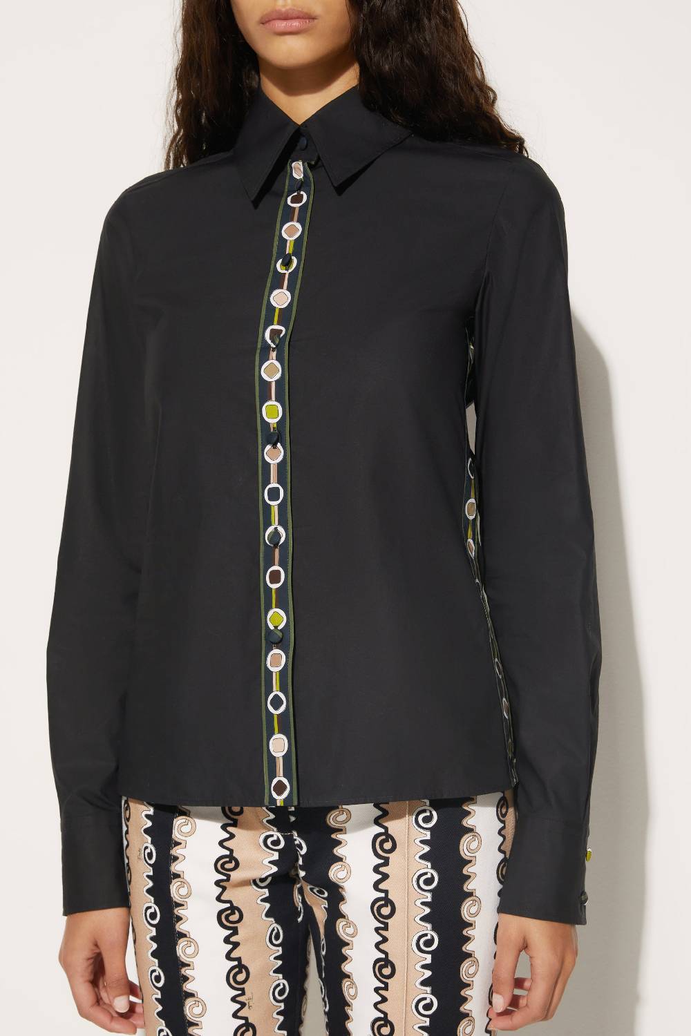 Pucci Camicia con finiture Vivara Grande vendita