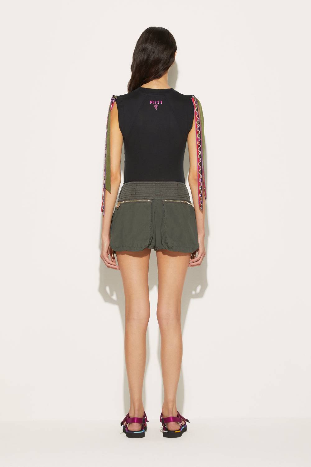 Pucci Shorts cargo in toile di cotone Flash Sale
