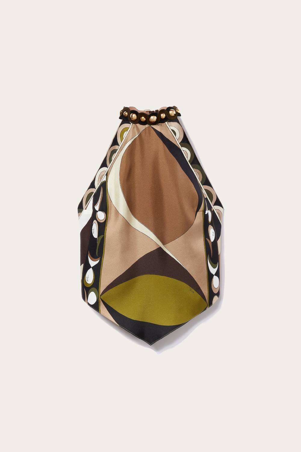 Pucci Top in seta con stampa Pesci Offerta San Valentino