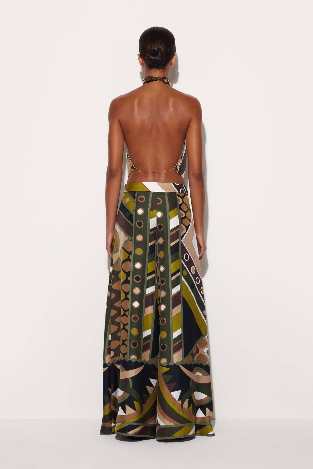 Pucci Top in seta con stampa Pesci Offerta San Valentino