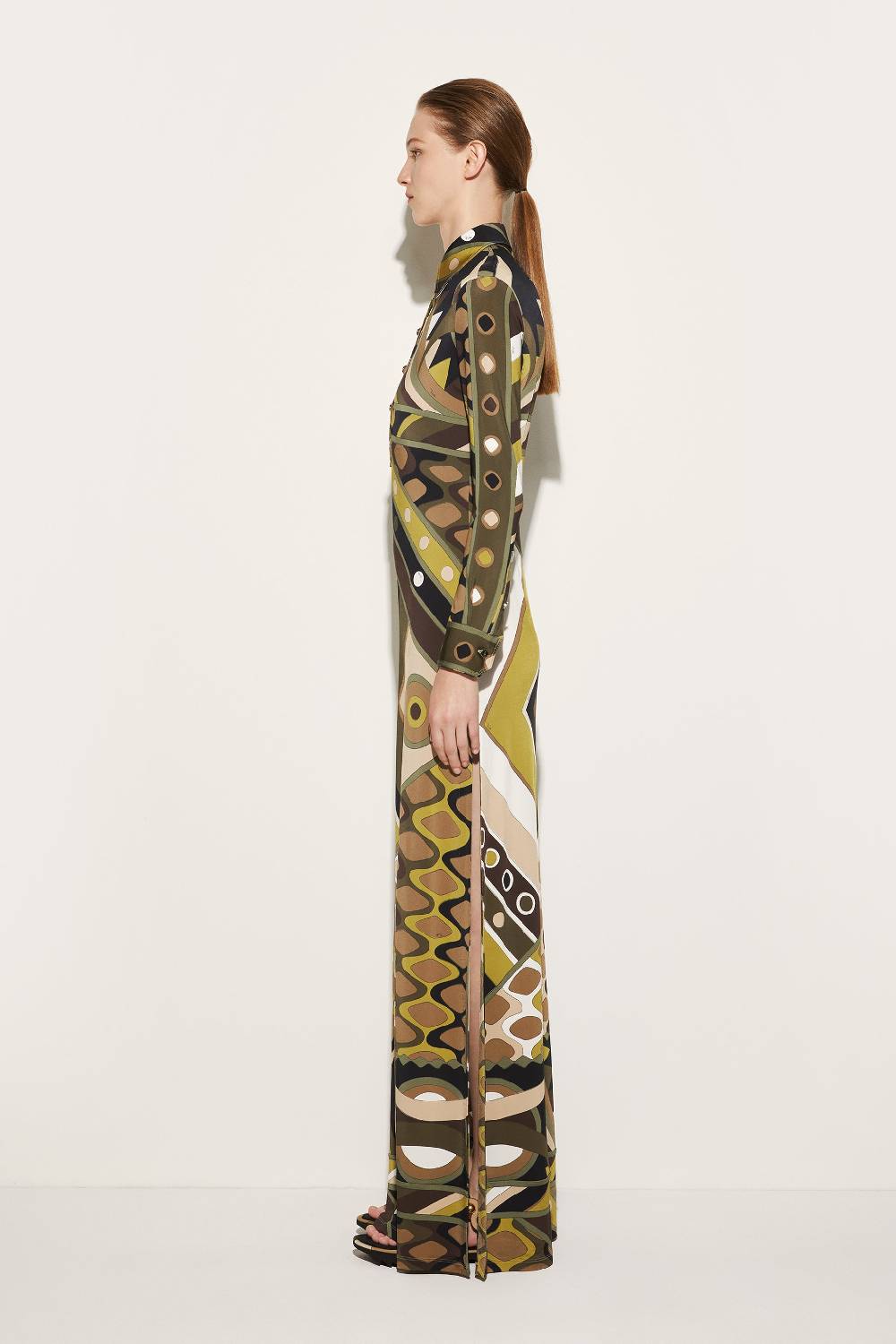 Pucci Abito lungo con stampa Vivara Online Outlet