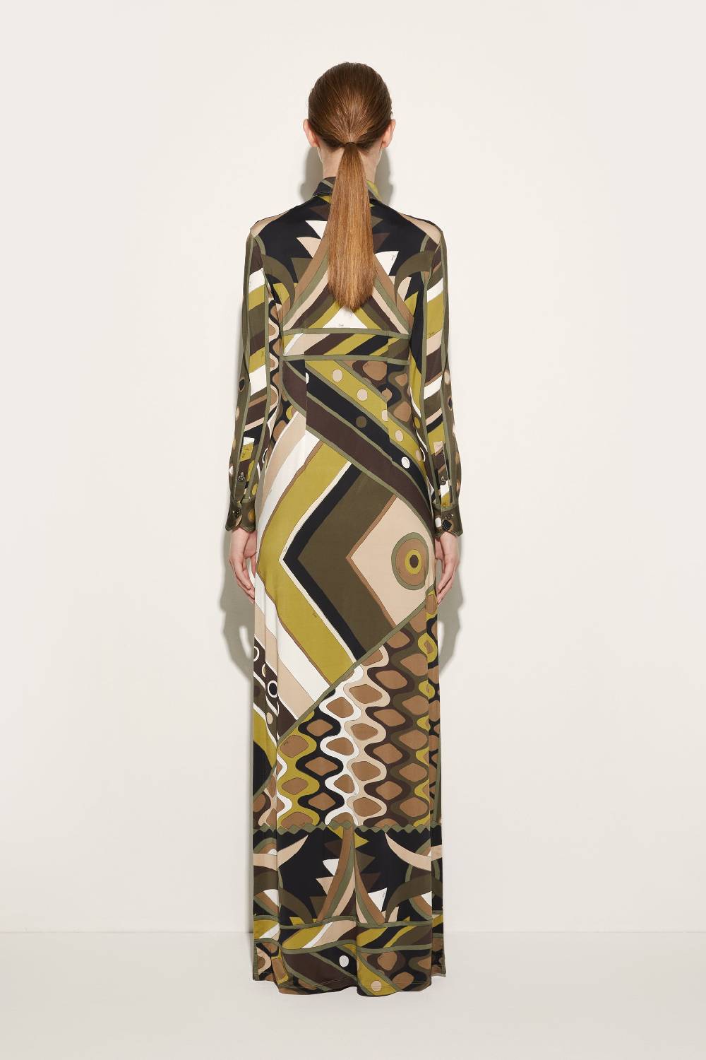 Pucci Abito lungo con stampa Vivara Online Outlet