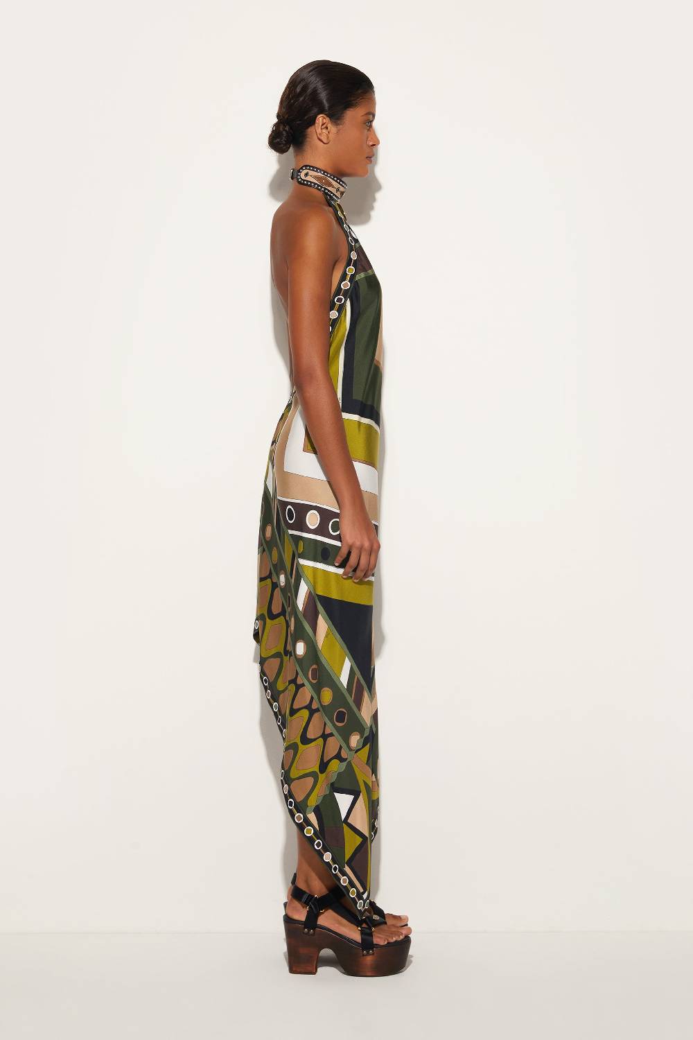 Pucci Abito in seta con stampa Vivara Bestseller