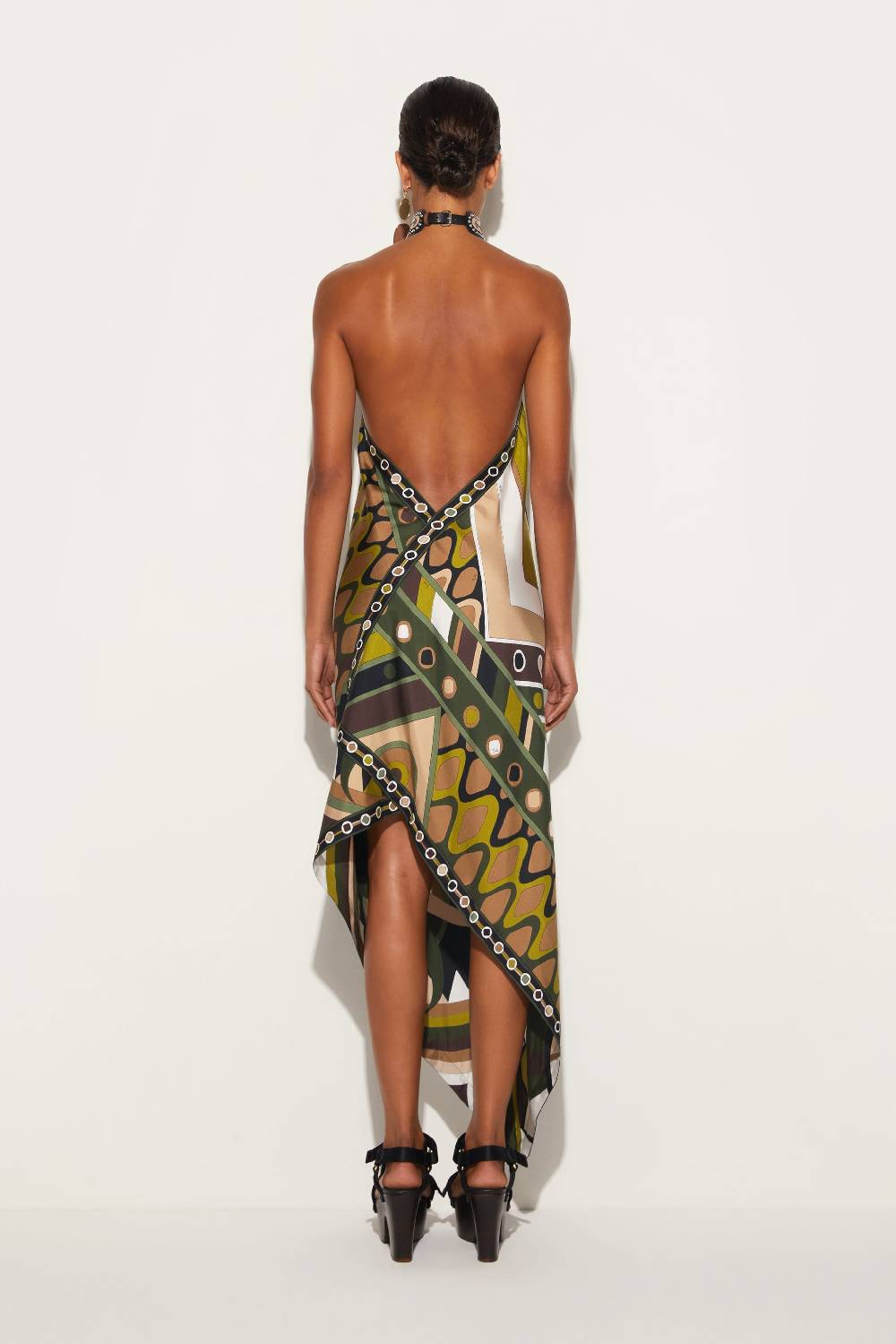 Pucci Abito in seta con stampa Vivara Bestseller