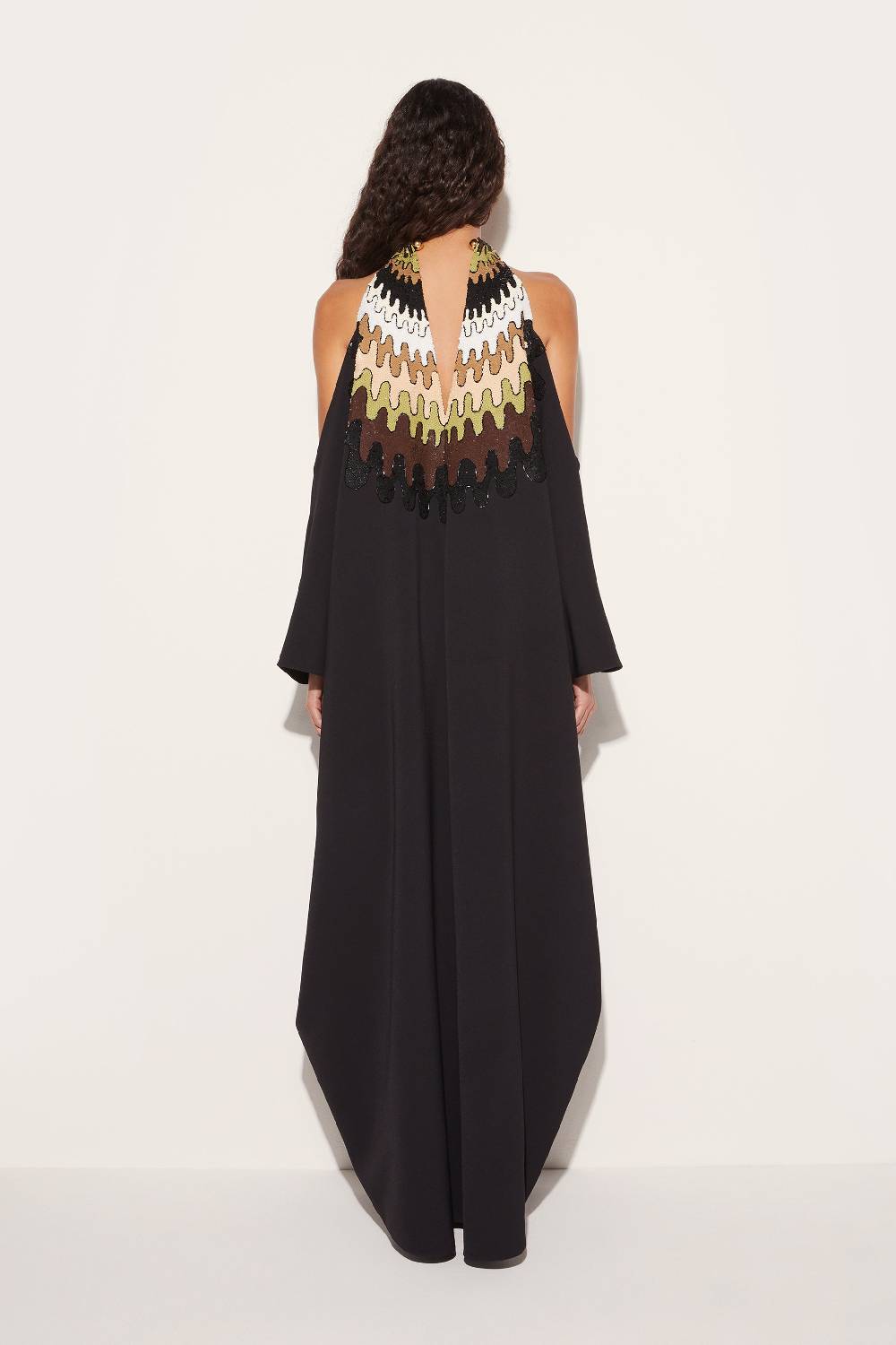 Pucci Abito kaftano con paillettes e motivo Bersaglio Offerta settimanale