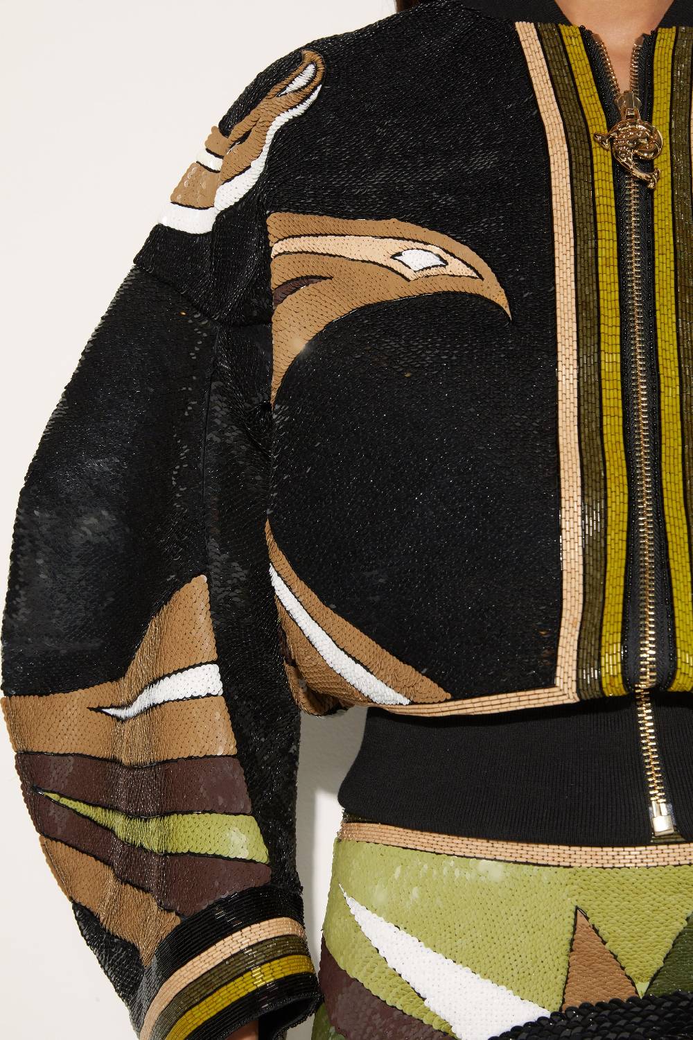 Pucci Bomber con motivo Cigni ACQUISTA ORA