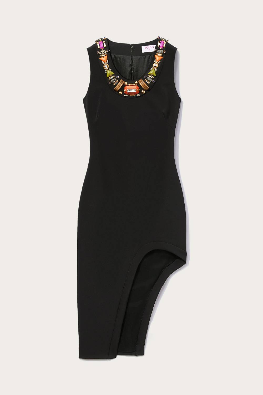 Pucci Abito asimmetrico con decorazione Only for today