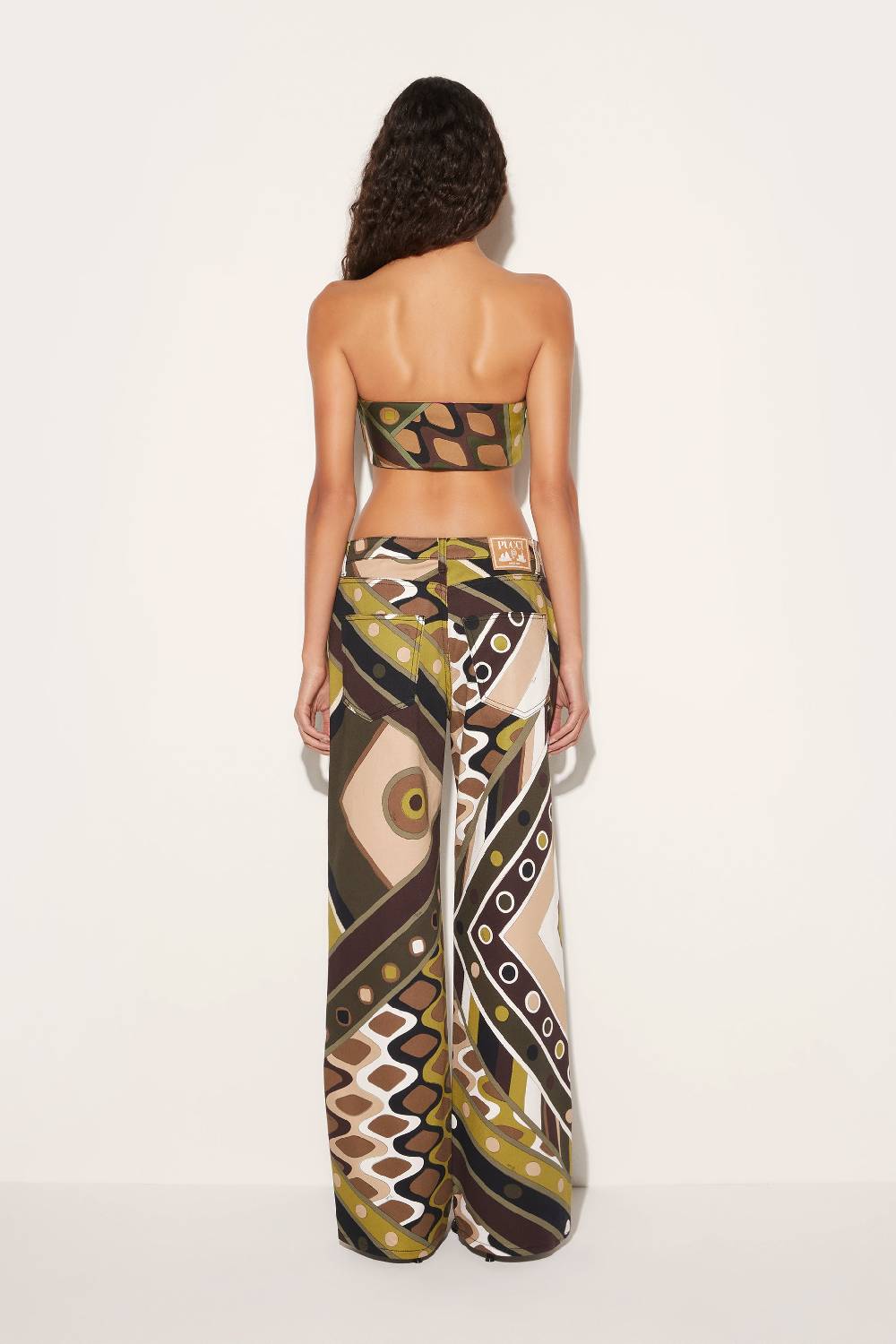 Pucci Top a fascia in seta con stampa Vivara Super sconto