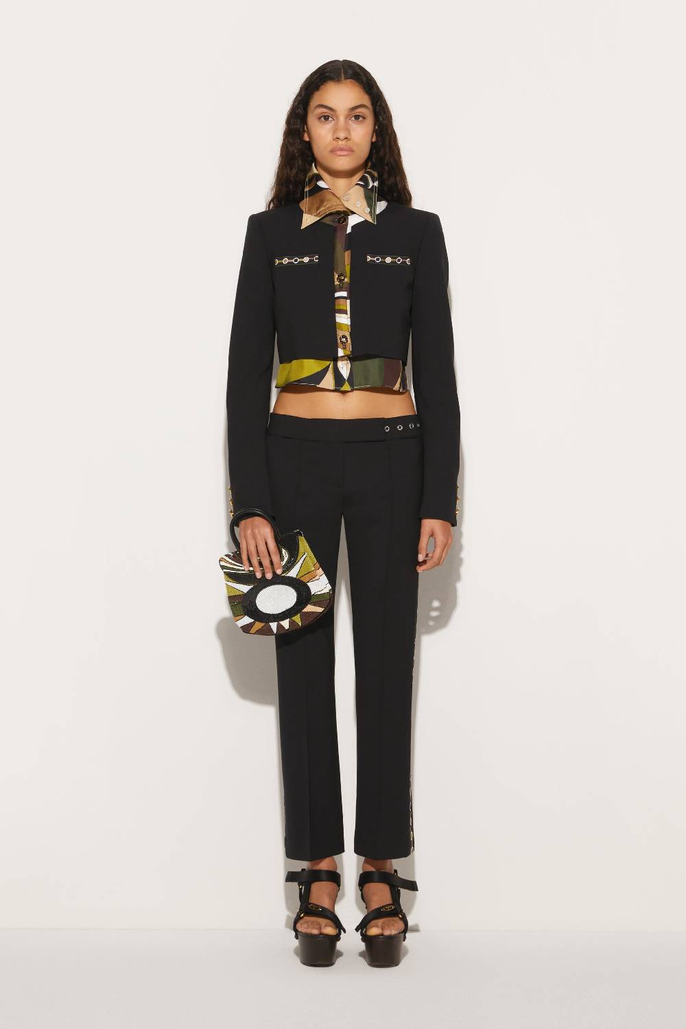 Pucci Pantaloni con finiture Vivara Enormi sconti