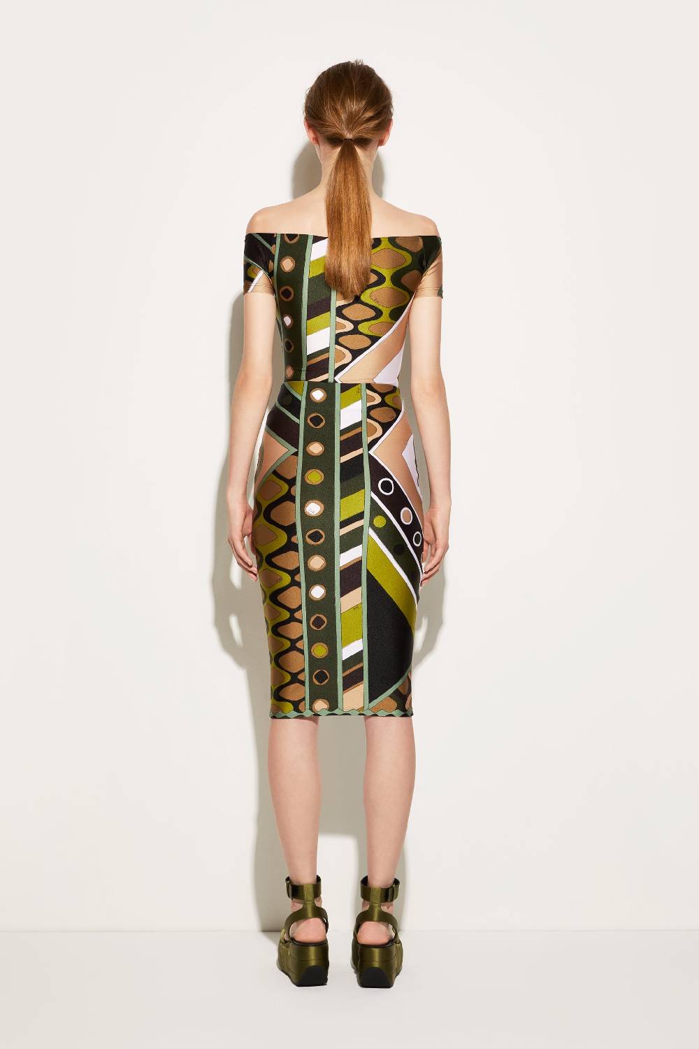 Pucci Gonna a tubino con stampa Vivara Duty-free