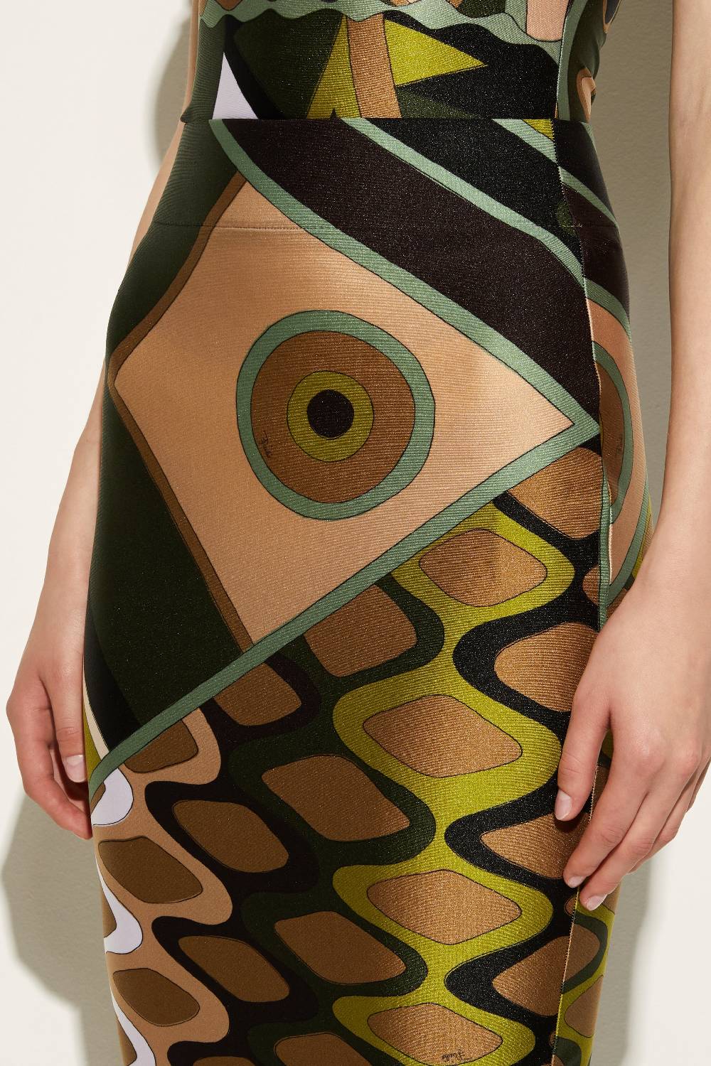Pucci Gonna a tubino con stampa Vivara Duty-free